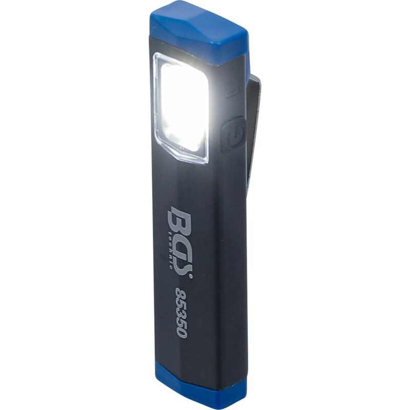 foto del prodotto mini torcia da lavoro in alluminio a cob led