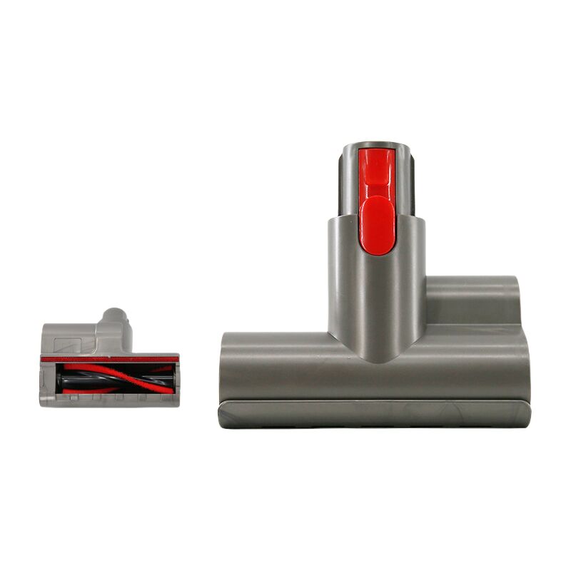 foto del prodotto mini utensile motorizzato spazzola per testina motorizzata compatibile con dyson v7 v8 v10 v11 parte di ricambio, utensile per materassi per letto,