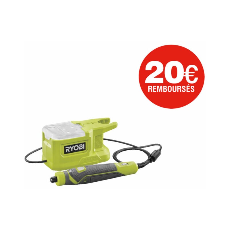 foto del prodotto mini utensile multifunzione ryobi 18v one senza batteria o caricatore rrt18 0