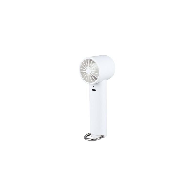 foto del prodotto mini ventilatore portatile luvo ricaricabile usb 3w 5v bianco