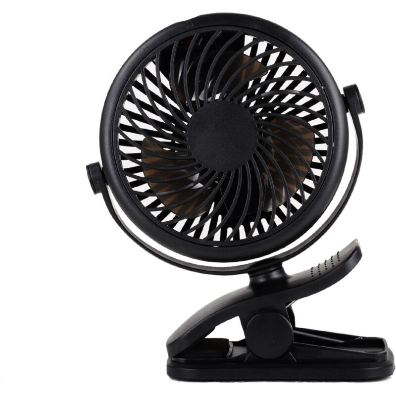 foto del prodotto mini ventilatore usb, ventilatore portatile silenzioso con batteria ricaricabile, 3 velocit , rotazione a 360 per camera da letto, ufficio,