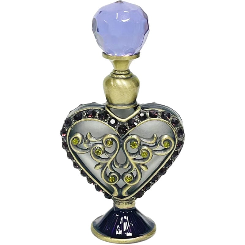foto del prodotto miniature di bottiglie di profumo bottiglia grigia 8x5x2 cm signes grimalt