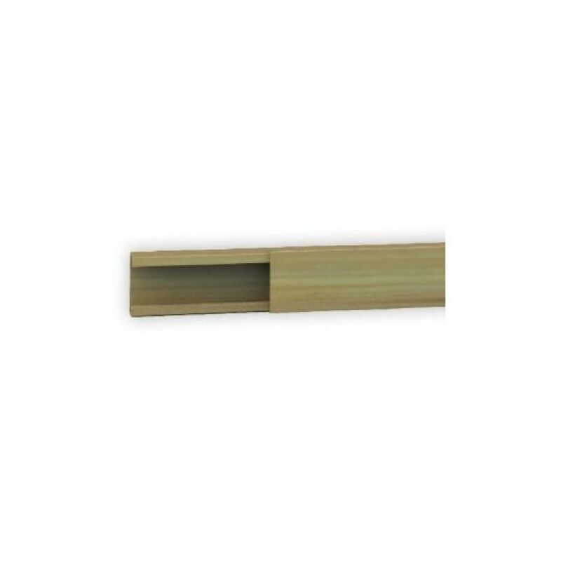 foto del prodotto minicanale con coperchio arnocanali 2 m 21x10 mm legno chiaro - k1022.53