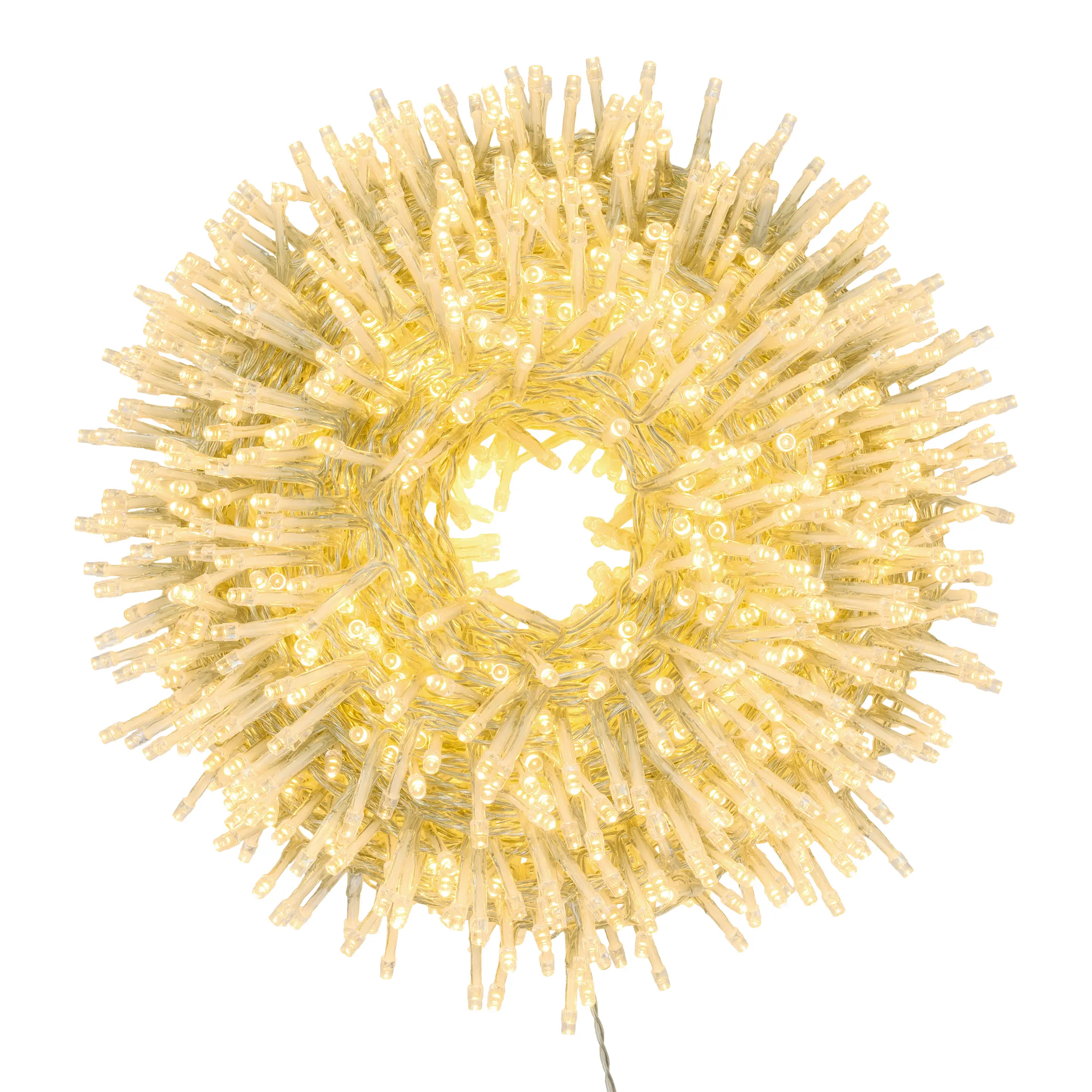 foto del prodotto minicluster 6cm xntl 1500 led bianco caldo 4+30 ,5m