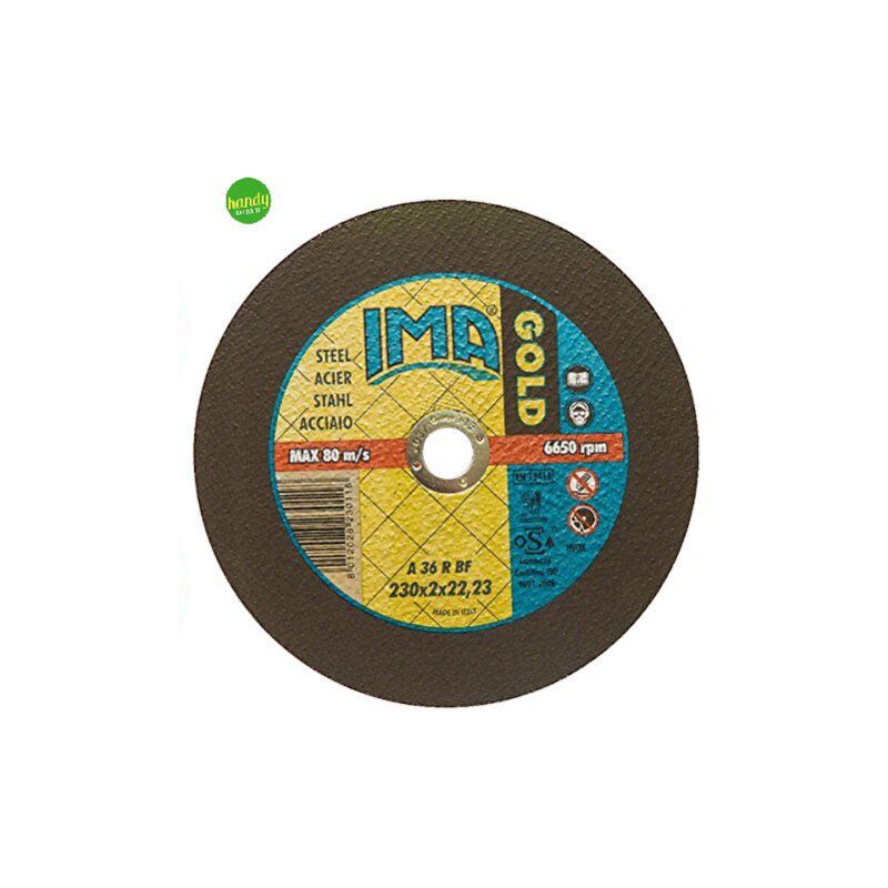 foto del prodotto minidisco ima per ferro gold piano 230 x 2,0 x 22,23 mm