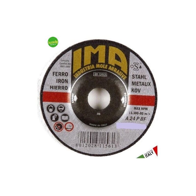 foto del prodotto minidisco ima per ferro piano 125 x 3,2 x 22,23 mm