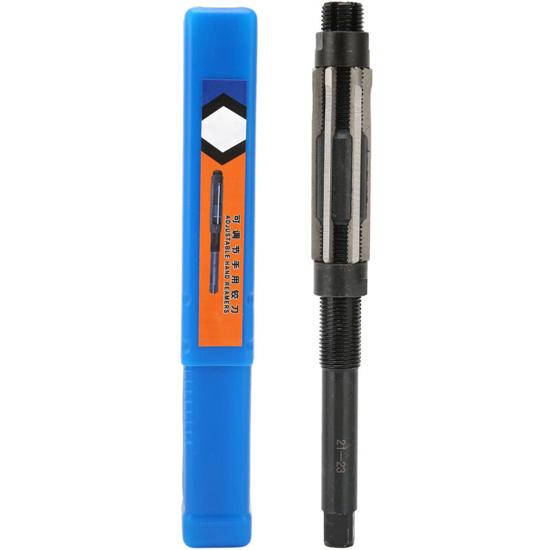 foto del prodotto minkurow alesatore manuale di serraggio regolabile 6 scanalature lunghezza 64 mm 9sicr intervallo di regolazione 21 23 mm