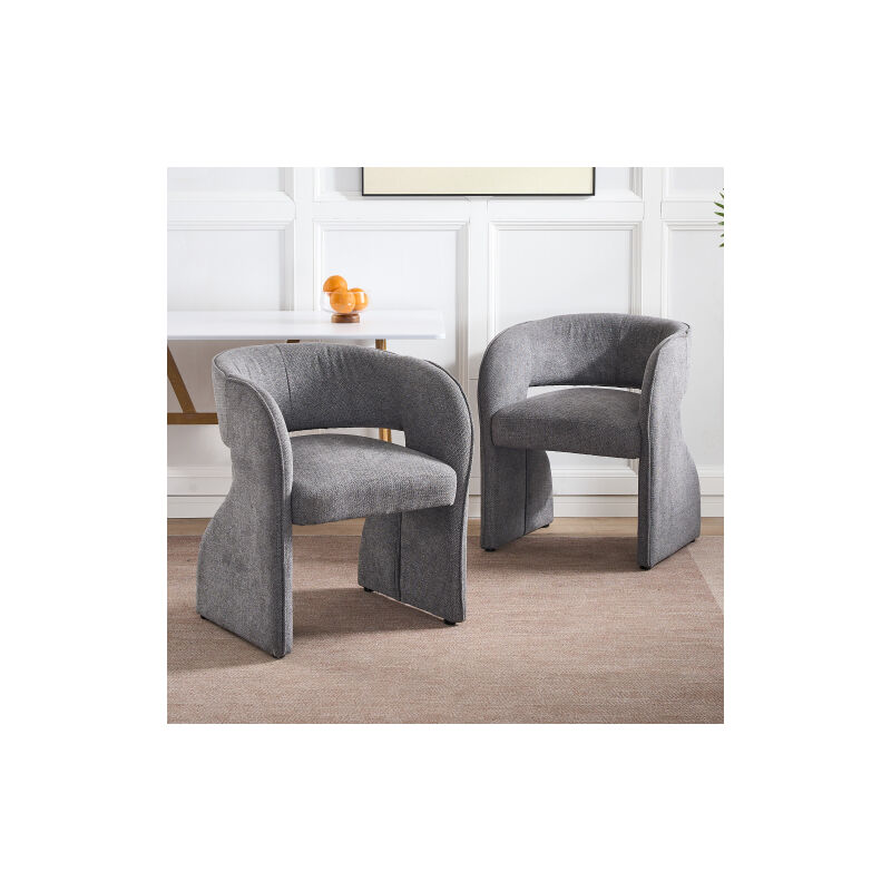 foto del prodotto minkurow set di 2 poltrone novit , sedie a sdraio, sedie imbottite, divano singolo, poltrona a pozzetto, poltrona singola, poltrona, 59x61x75 cm,