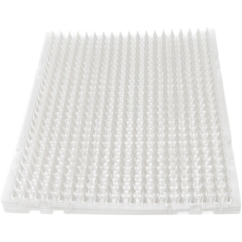 foto del prodotto minkurow set di tappetini repellenti per gatti in pvc da 8 pezzi tappetino deterrente riciclabile per cani e gatti per interni ed esterni
