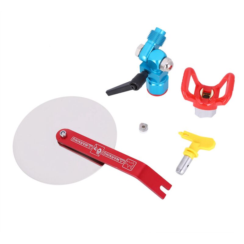 foto del prodotto minkurow strumento accessorio per guida di spruzzatura airless graco. guida per spruzzo airless graco guida per verniciatura universale guida per