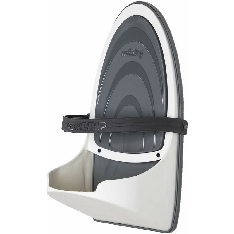 foto del prodotto minky suregrip iron holder vh8090 sure grip supporto in ferro con striscia forte e sicura, grigio, taglia unica