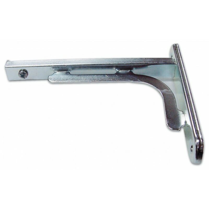 foto del prodotto minutex - mensola allungabile in acciaio zinco cromato mis. 15-25 cm art. 549 conf. 12 pz