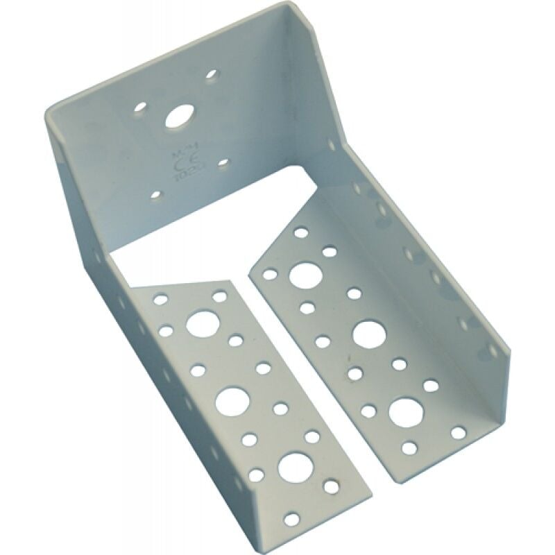 foto del prodotto minutex supporto per travi chiuso 100x140mm acciaio bianco