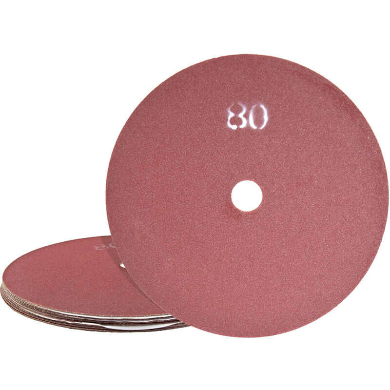foto del prodotto miotools fox dischi abrasivi, 406 mm, a doppia pagina, p. monospazzole, corindone normale 10 pz. g120