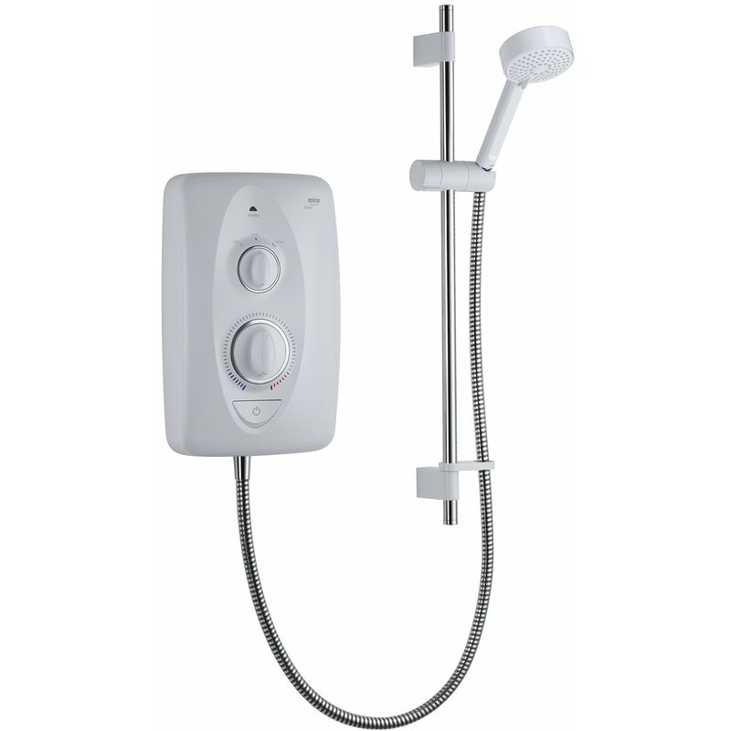 foto del prodotto mira showers kohler mira doccia elettrica 10,8 kw avviamento cromato, bianco, 1.1788.010