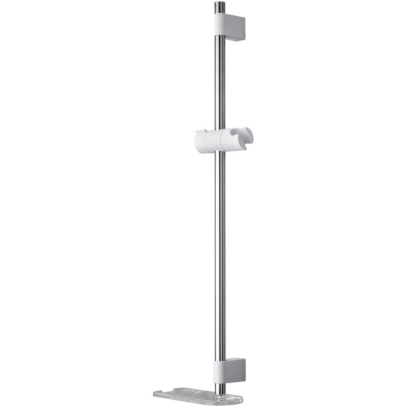 foto del prodotto mira showers mira 2.1703.017 beat slide bar bianco cromo, bianco, 2.1703.017