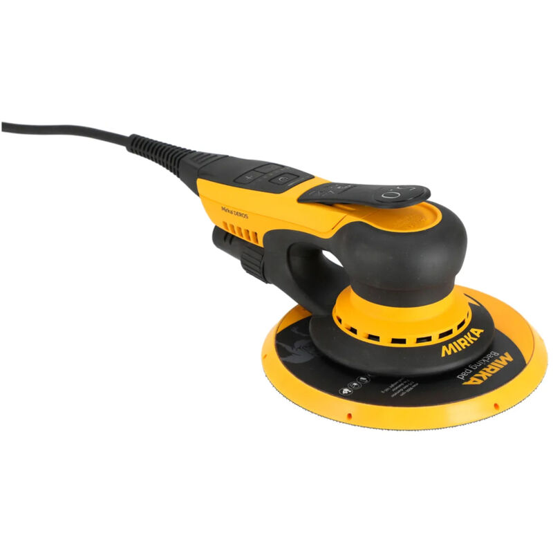 foto del prodotto mirka deros ii 680 levigatrice eccentrica con aspirazione della polvere per disco abrasivo autoserrante 150 mm eccentricit 8,0 mm 