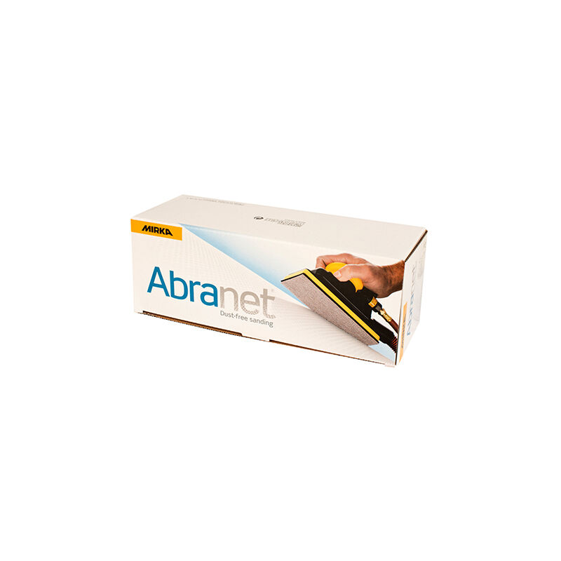 foto del prodotto mirka fogli abrasivi abranet 70 x 198 mm grip p320 pezzi 50