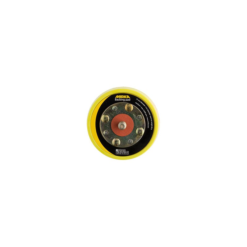 foto del prodotto mirka platorello medium grip senza fori 77 mm