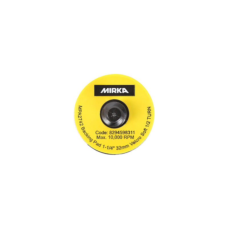 foto del prodotto mirka platorello quick lock soft grip diametro 32 mm pezzi 1