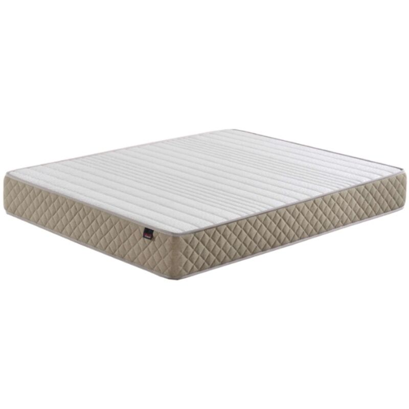 foto del prodotto miroytengo materasso altamente traspirante a media rigidit con anima flessibile, fibre naturali, altezza 15 16 cm, varie misure