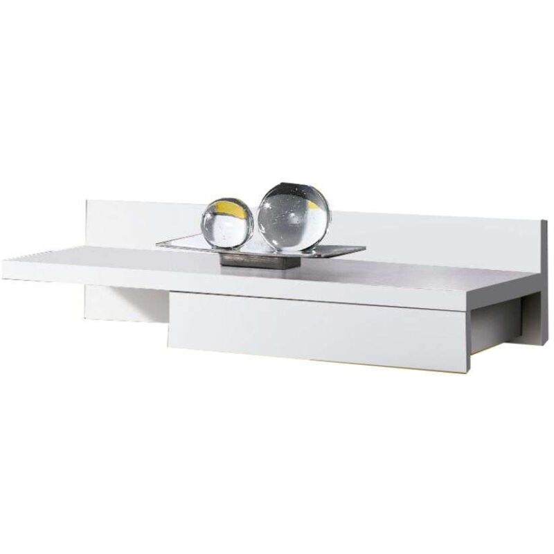foto del prodotto miroytengo mobile da ingresso cajun sospeso, bianco 70x20x28 cm