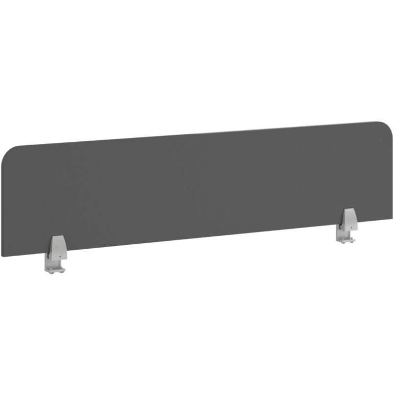 foto del prodotto miroytengo pannello divisorio per scrivania venture modern da 120 cm, in melamina grigia, perfetto per l ufficio o lo studio