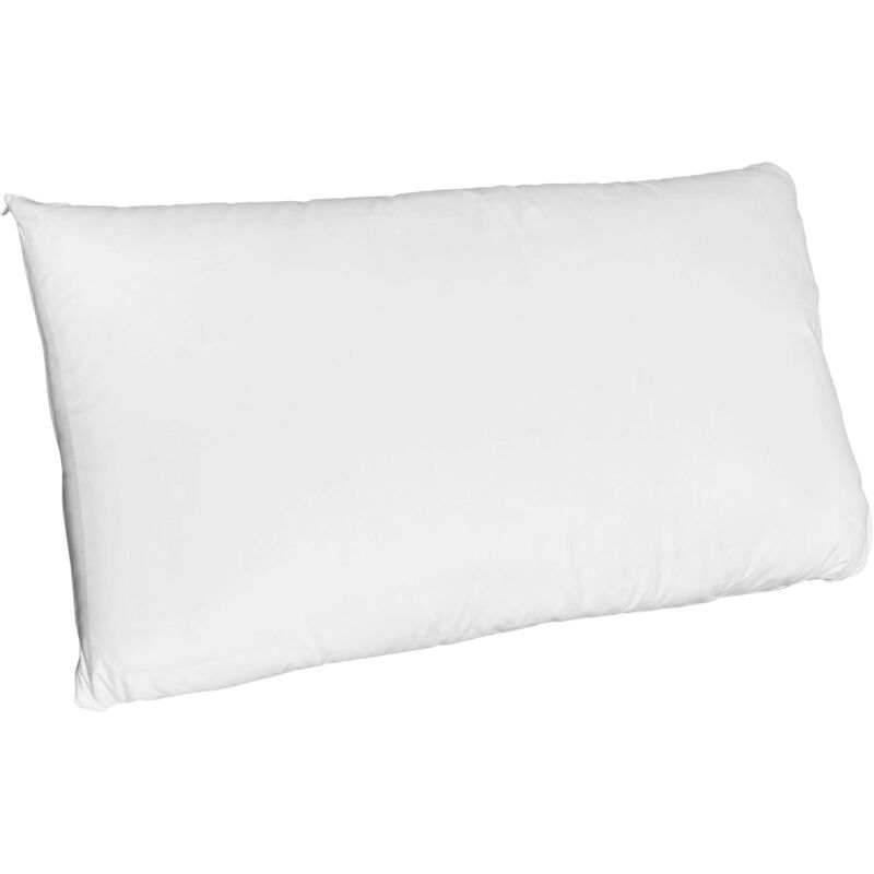 foto del prodotto miroytengo piccolo cuscino moshy bianco con doppia fodera realizzata in 100 cotone e 100 microfibra di poliestere