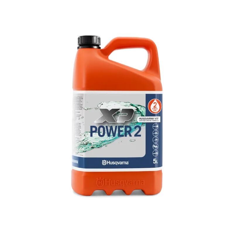 foto del prodotto miscela alchilata per motori 2 tempi husqvarna xp power 2 tanica 5lt