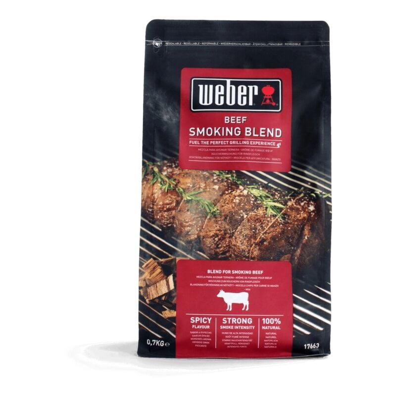 foto del prodotto miscela chips per carne di manzo weber per barbecue 700 gr