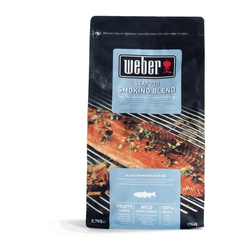 foto del prodotto miscela chips per frutti di mare weber per barbecue 700 gr