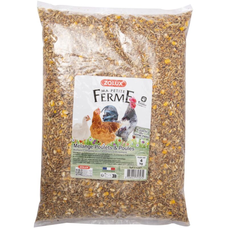 foto del prodotto miscela di gallina e pollo 4kg
