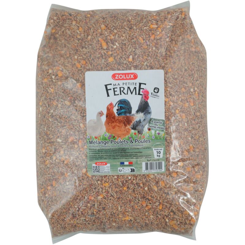 foto del prodotto miscela di polli e galline 10kg