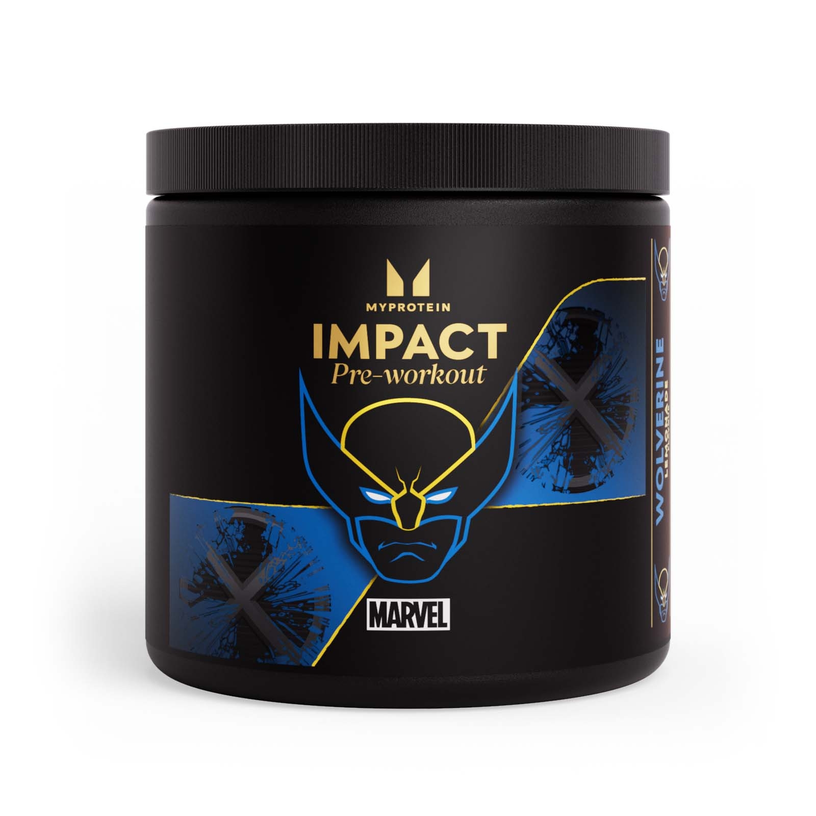 foto del prodotto miscela pre allenamento impact wolverine 40porzioni lemonade
