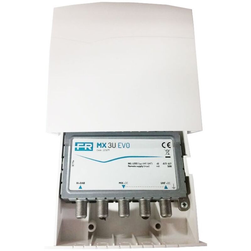 foto del prodotto miscelatore 2 ingressi uhf 43dcmx mx3u evo 223271 - fracarro