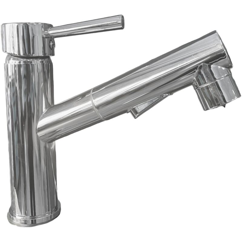 foto del prodotto miscelatore bagno cucina lavabo con doccia estraibile