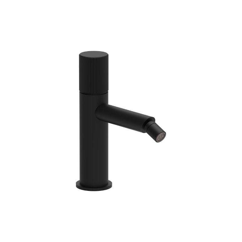 foto del prodotto miscelatore bidet con scarico clic clac paffoni serie jo jo131kno ottone nero opaco