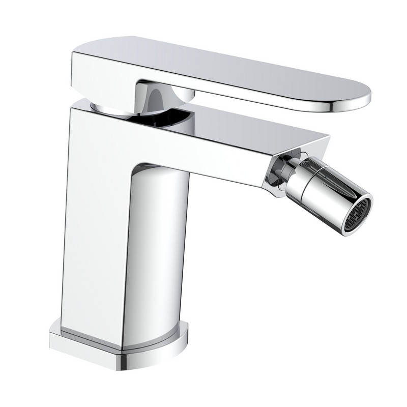 foto del prodotto miscelatore bidet cromato con piletta click clack - serie venere