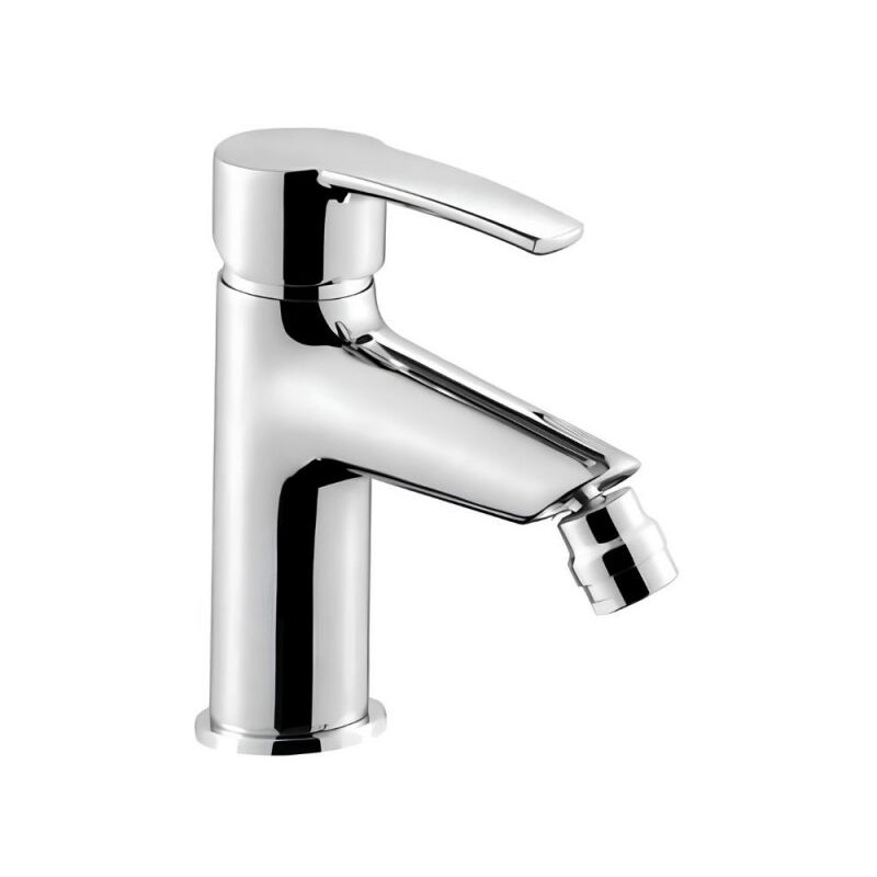 foto del prodotto miscelatore bidet cromato dynobis con aeratore snodabile
