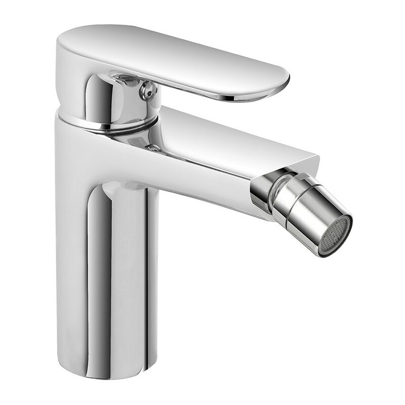 foto del prodotto miscelatore bidet in ottone cromato con piletta click clack kreo