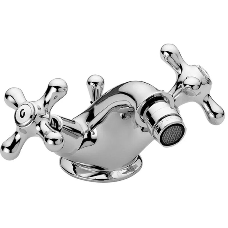 foto del prodotto miscelatore bidet paffoni in ottone cromato con piletta di scarico inclusa