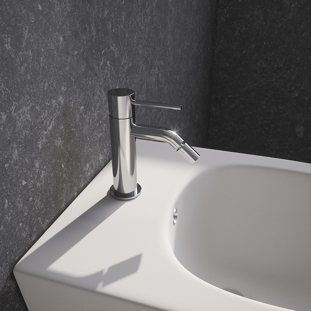 foto del prodotto miscelatore bidet senza scarico cromato katharine