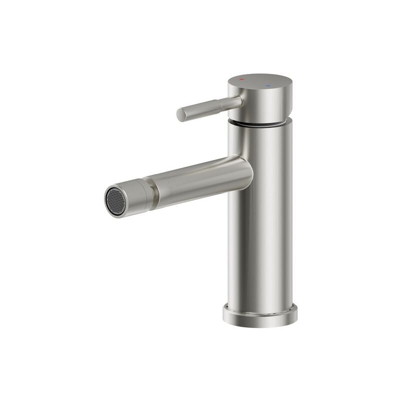 foto del prodotto miscelatore bidet serie delton in acciaio con piletta click clack