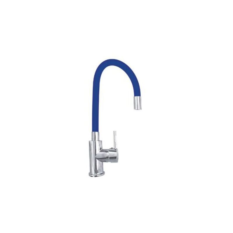 immagine 0 del prodotto miscelatore canna alta flessibile rubinetto monocomando cucina blu 1987 3