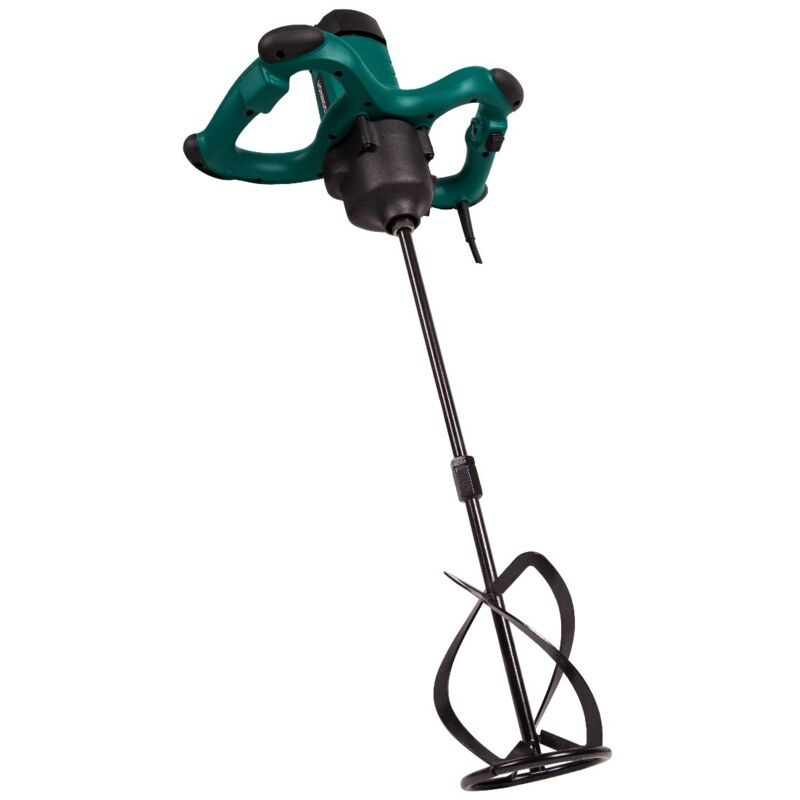 foto del prodotto miscelatore cemento malta vonroc 1800w, soft start, 2 velocit 