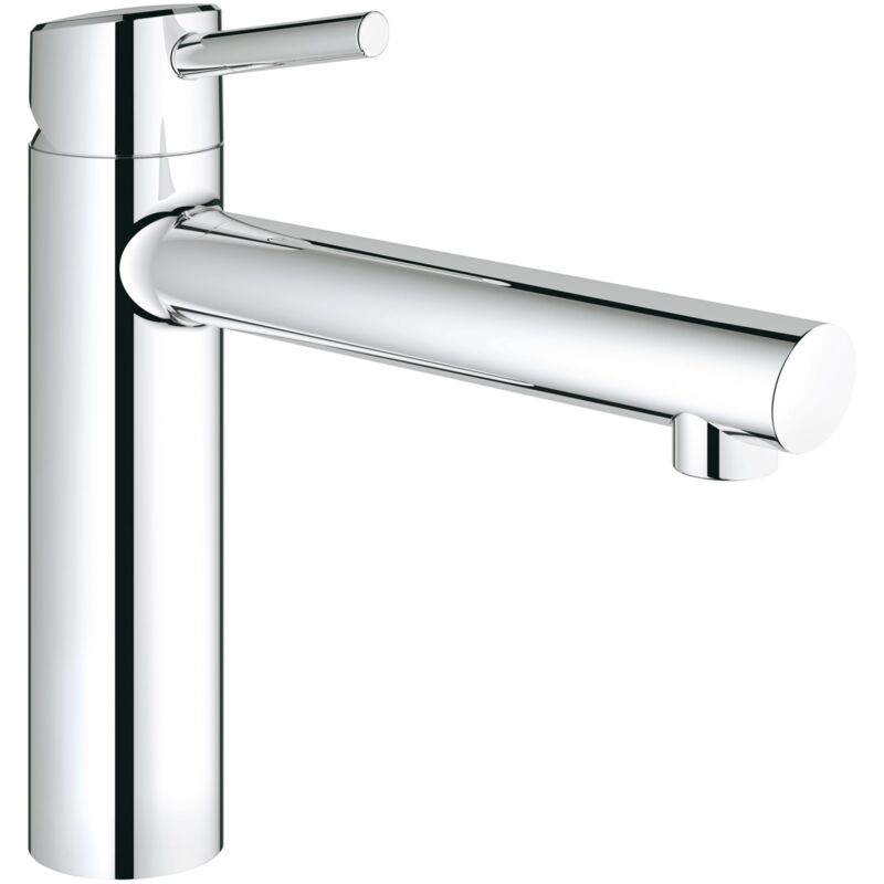 foto del prodotto miscelatore cucina concetto cromo 31210001, abbattibile grohe
