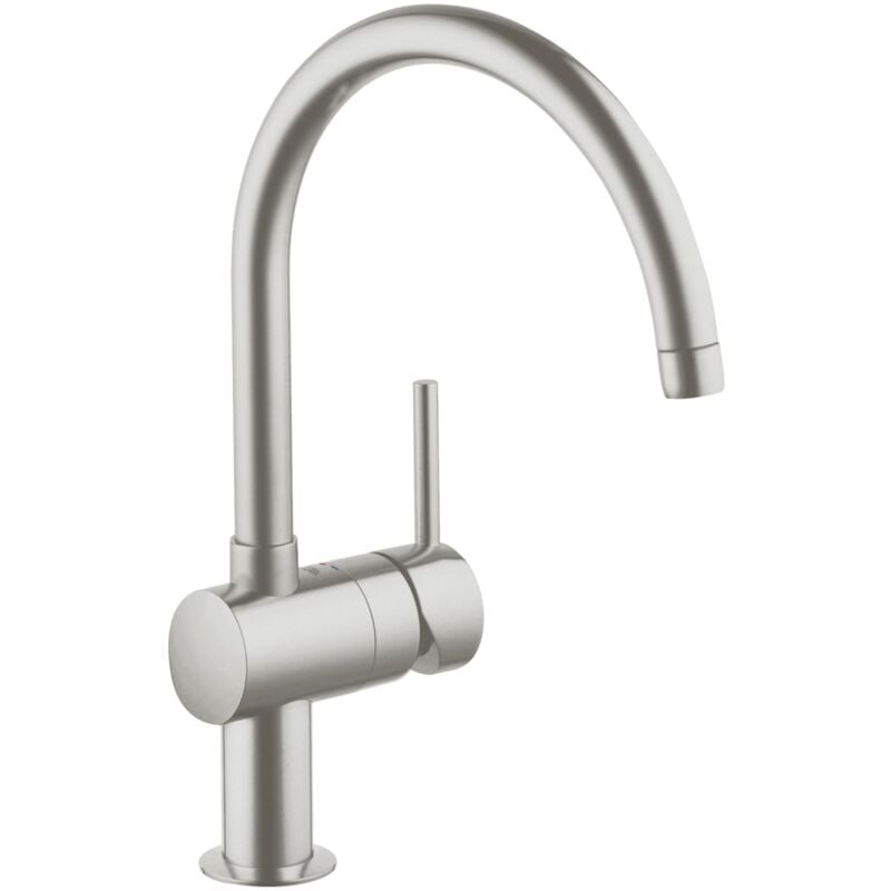foto del prodotto miscelatore cucina minta acciaio satinato 32917dc0 grohe