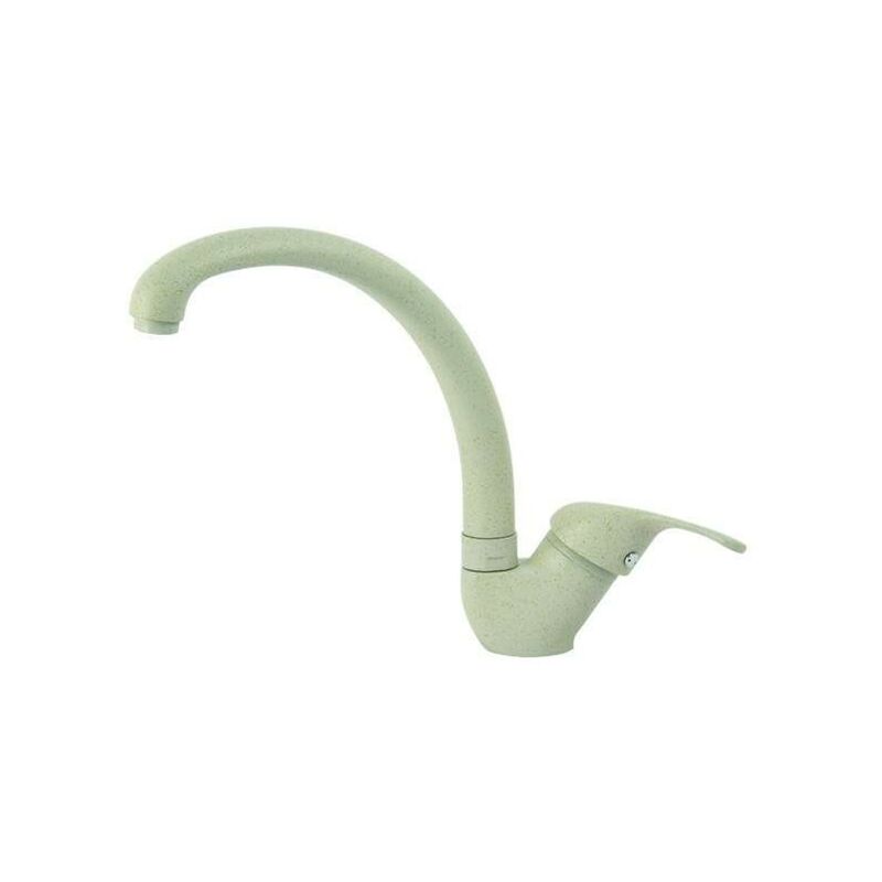 foto del prodotto miscelatore cucina tradizionale bocca orientabile colore granito avena gattoni giove 0210 pcbb granito avena