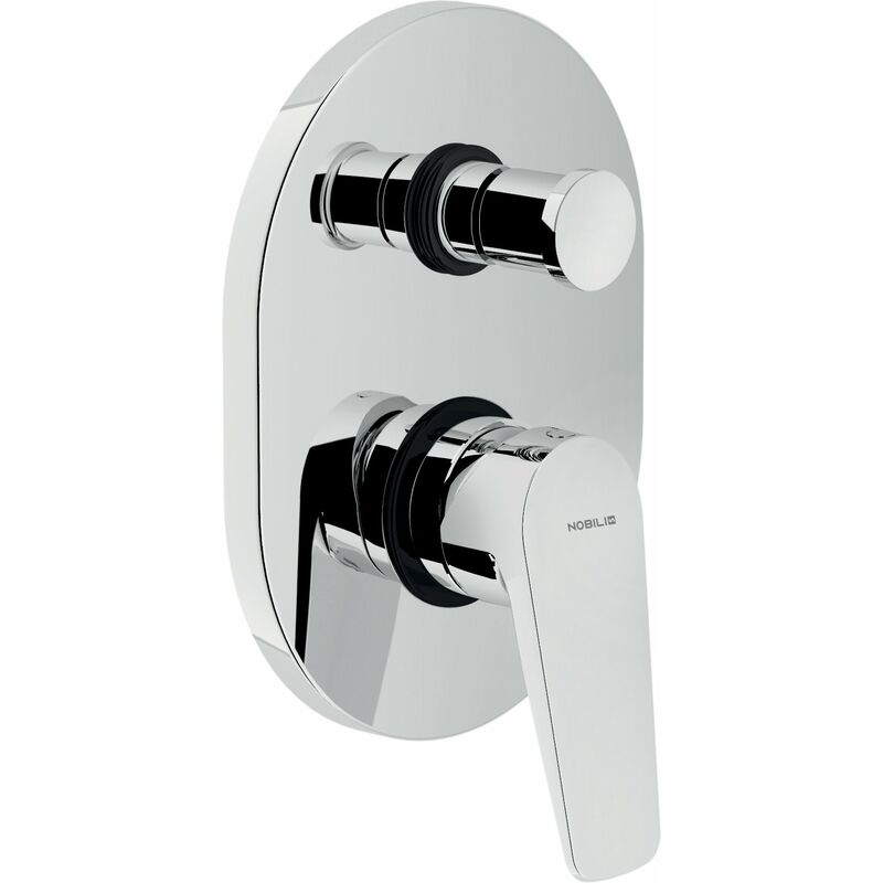 foto del prodotto miscelatore doccia ad incasso nobili serie sky sy97100cr cromato ottone