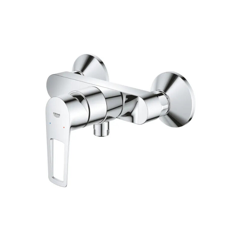 foto del prodotto miscelatore doccia cromato grohe new bauloop, interasse 15 cm